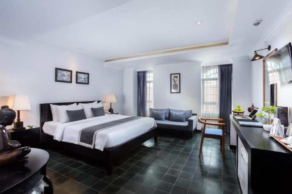The Grand Cyclo Boutique Suite & Spa Siem Reap Exteriör bild